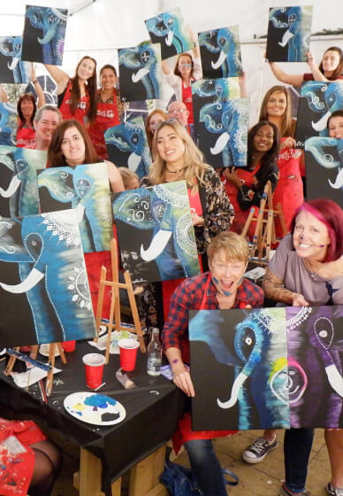 Paint and Sip Class - St Neots