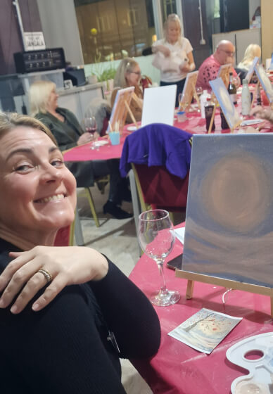 Paint and Sip: Tree of Hearts Painting Experience
