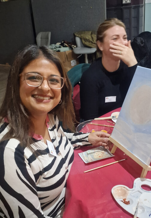 Paint and Sip: Tree of Hearts Painting Experience