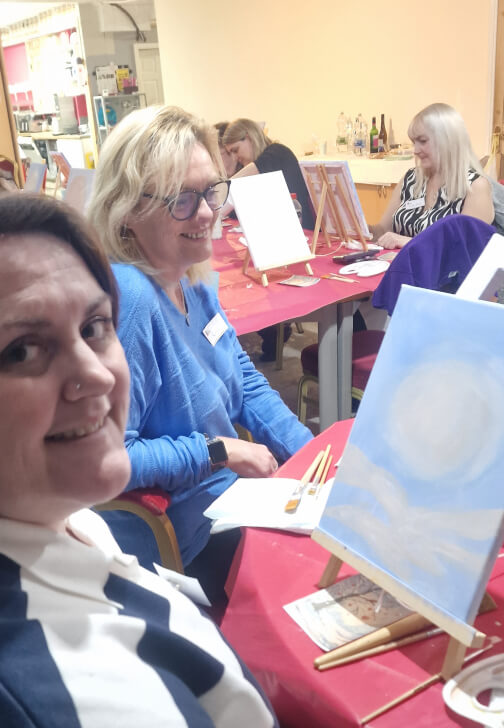 Paint and Sip: Tree of Hearts Painting Experience