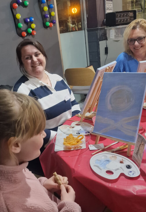 Paint and Sip: Tree of Hearts Painting Experience