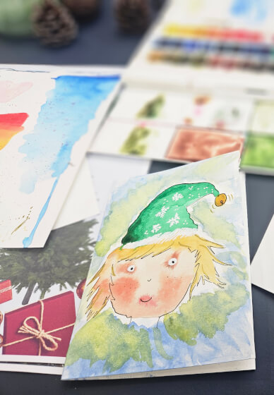 Paint and Sip: Watercolour Workshop for Teams