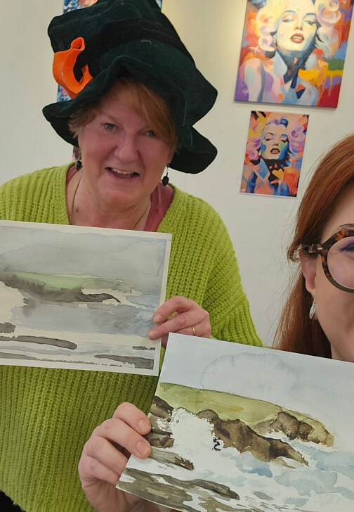 Paint and Sip: Watercolour Workshop for Teams