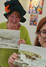 Paint and Sip: Watercolour Workshop for Teams