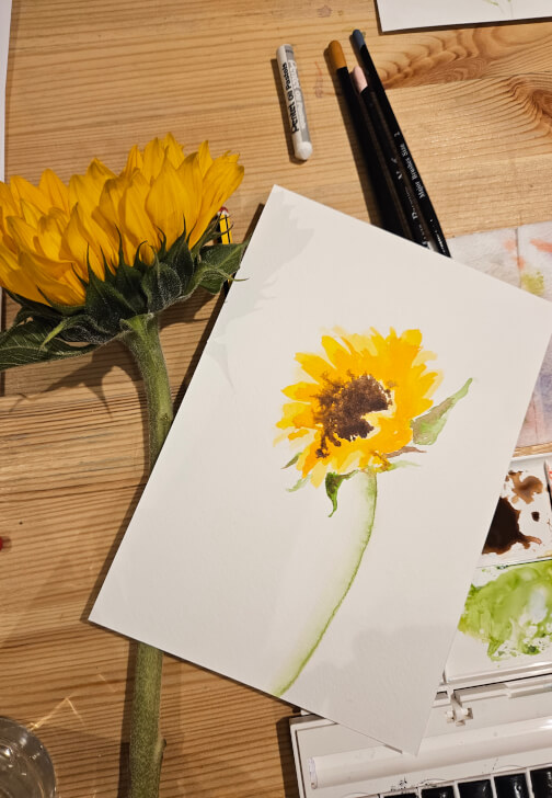Paint and Sip: Watercolour Workshop for Teams