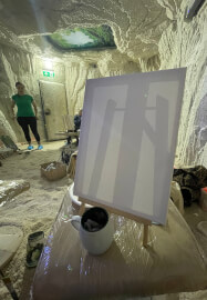 Paint in a Cave Workshop