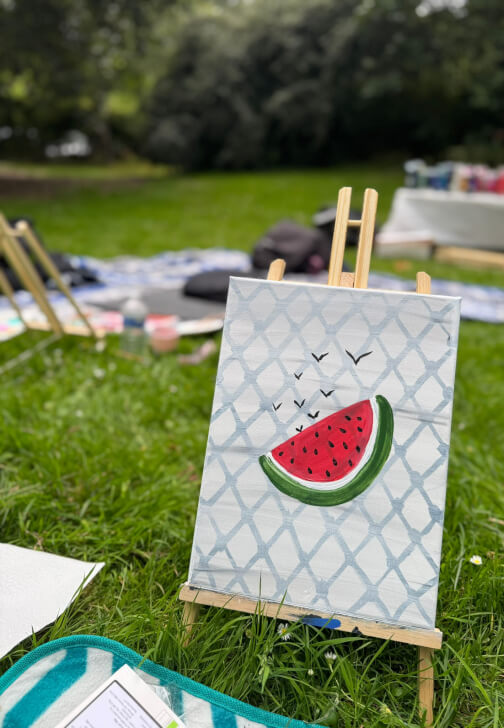 Paint in the Park Experience