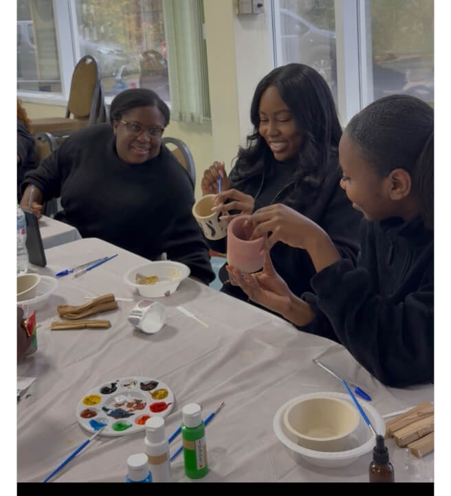 Paint, Pour and Pamper Experience