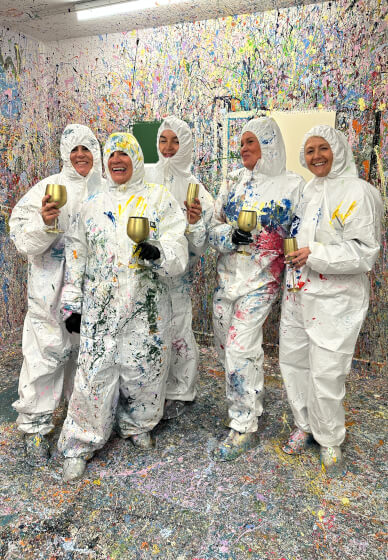 Paint Splatter Experience