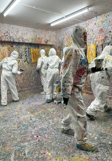 Paint Splatter Experience