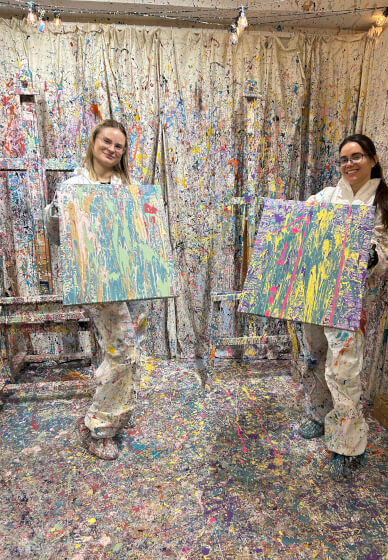 Paint Splatter Experience