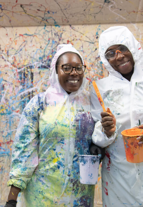 Paint Splatter Experience