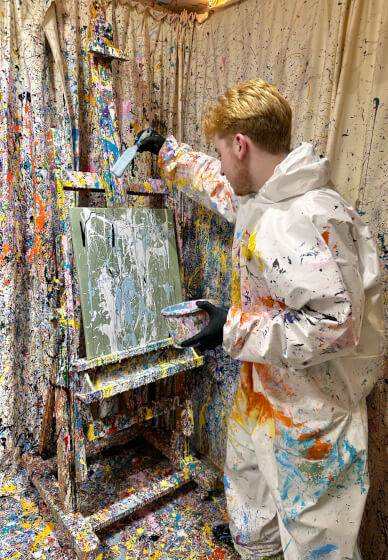Paint Splatter Experience
