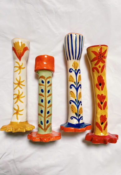 Paint Your Own Candlestick Workshop