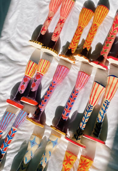 Paint Your Own Candlestick Workshop