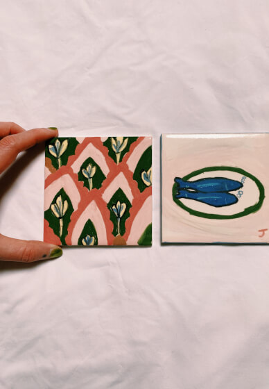 Paint Your Own Ceramic Coaster Workshop