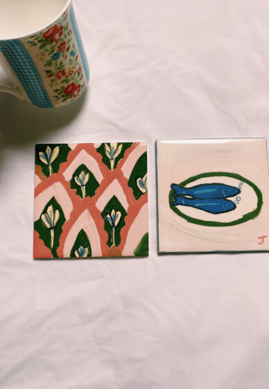 Paint Your Own Ceramic Coaster Workshop