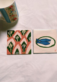 Paint Your Own Ceramic Coaster Workshop
