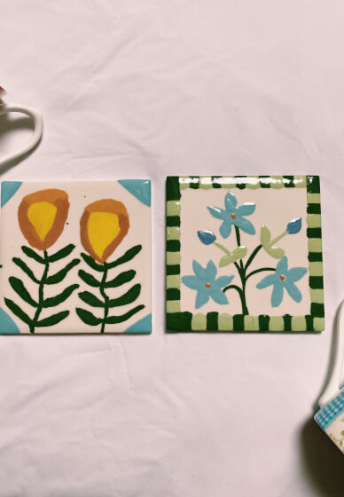Paint Your Own Ceramic Coaster Workshop