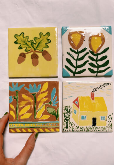 Paint Your Own Ceramic Coaster Workshop