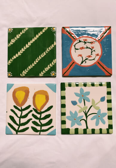 Paint Your Own Ceramic Coaster Workshop