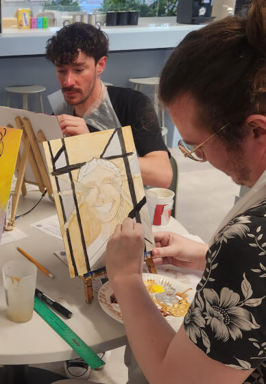 Paint Your Partner Art Workshop: Didsbury