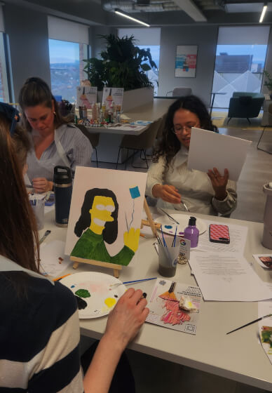 Paint Your Partner Art Workshop: Didsbury