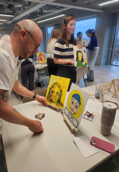 Paint Your Partner Art Workshop: Didsbury