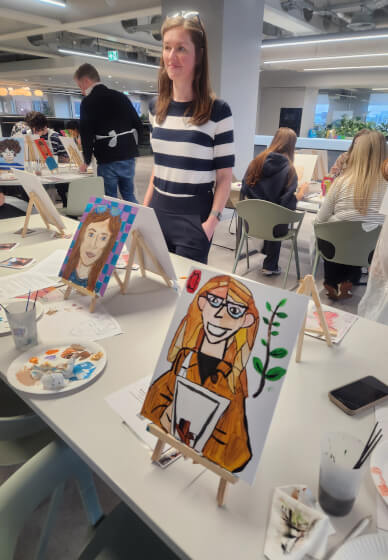Paint Your Partner Art Workshop: Didsbury