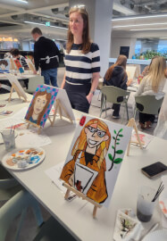 Paint Your Partner Art Workshop: Didsbury