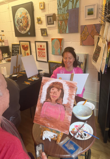 Paint Your Partner Class