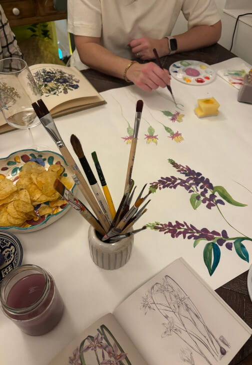 Painting and Pizza Workshop