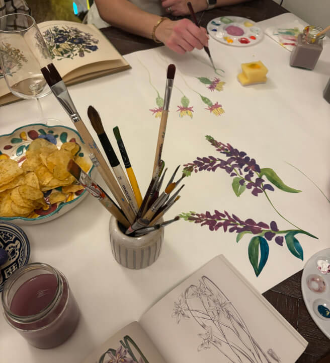 Painting and Pizza Workshop