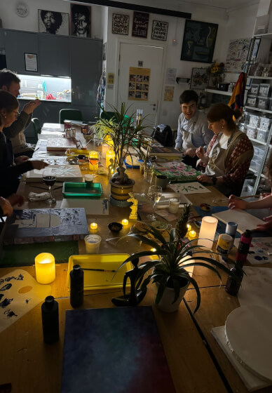 Painting by Candlelight Workshop