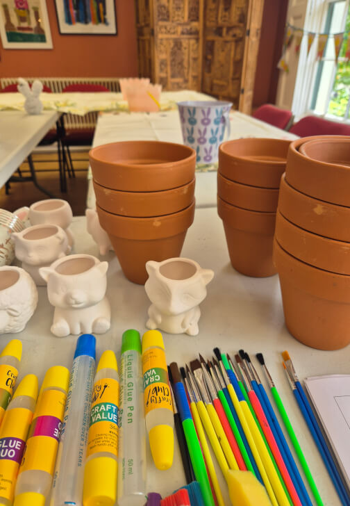 Painting Growth: A Kids and Family Pottery and Painting Workshop
