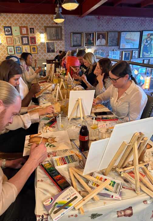 Painting Workshop: Brunch and Brushstrokes