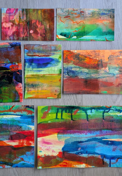Painting Workshop Inspired by Gerhard Richter