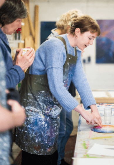 Painting Workshop Inspired by Gerhard Richter