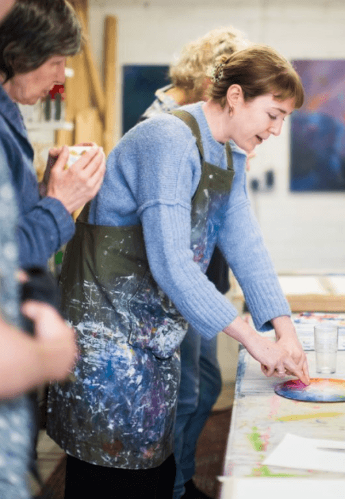Painting Workshop Inspired by Gerhard Richter