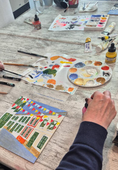 Painting Workshop with Nikki Monaghan