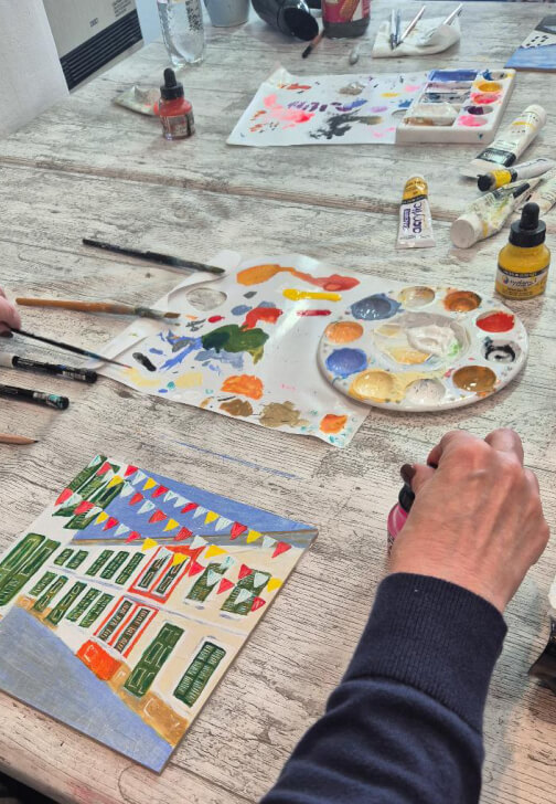 Painting Workshop with Nikki Monaghan