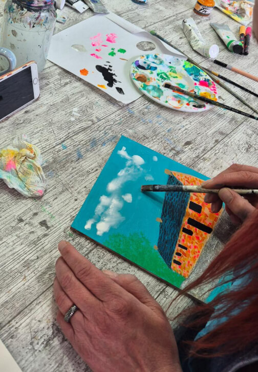 Painting Workshop with Nikki Monaghan