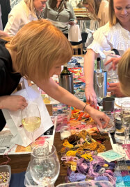 Paper Collage and Embroidery Workshop