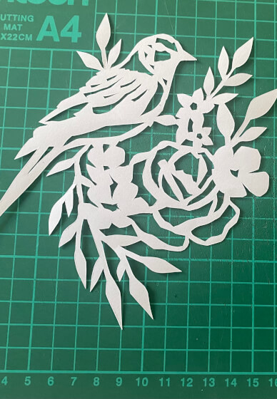 Paper Cutting Workshop Lechlade