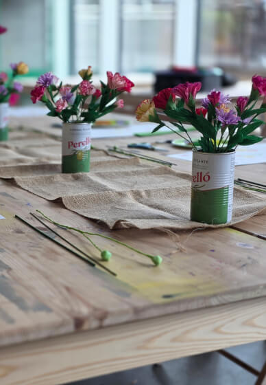 Paper Flower Making Workshop