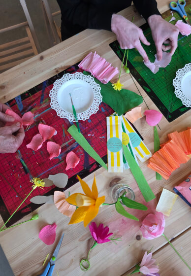 Paper Flower Making Workshop
