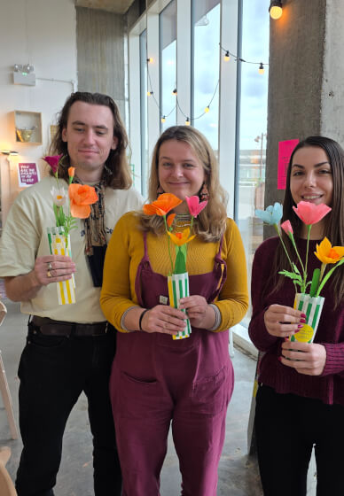 Paper Flower Making Workshop