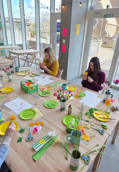 Paper Flower Making Workshop