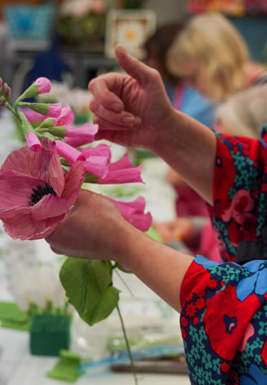 Paper Flowers Workshop - Foxgloves