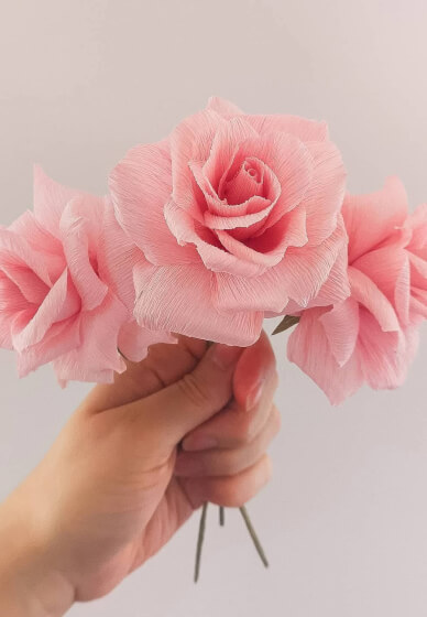 Paper Rose Making Class